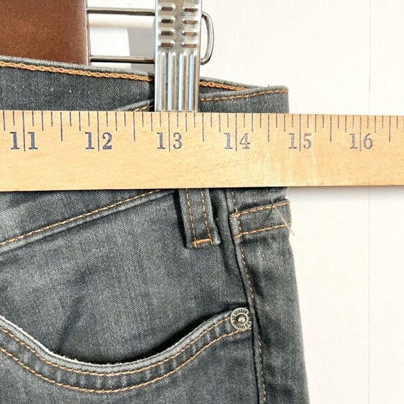 Current/Elliot Dark Wash Gray Jeans Women Size 28 (estimated) - Picture 6 of 6